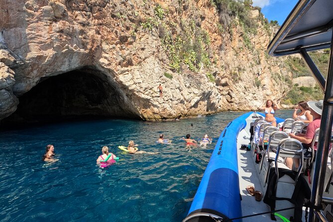 Boat tour guided from Nice to Monaco with snorkeling - Port Hercule and Monaco’s Yacht Show From the Water