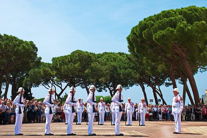 Eze, Monaco & Monte-Carlo Half Day Private Tour - Monaco Palace area, Cathedral, and a guard-change moment
