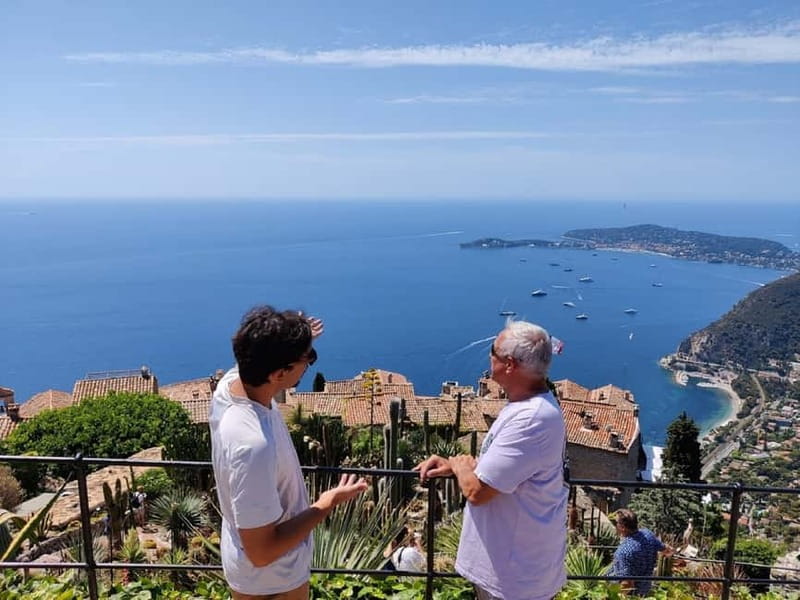 Èze: Walking Tour with a Local Guide - Stop at the village viewpoints: passes, arcades, and flowered facades