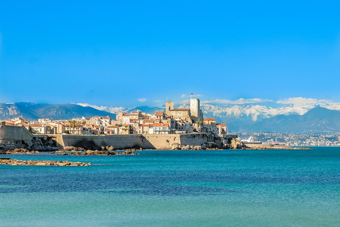 French Riviera Private Full-Day Tour - Antibes market and fort views at Port Vauban