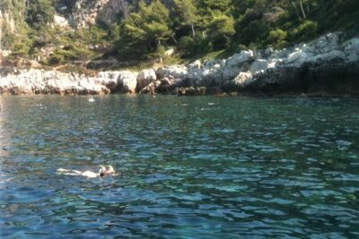 French Riviera Villefranche Bay Snorkeling Tour from Nice - Your hour in the water: what it’s like once you’re off the ladder