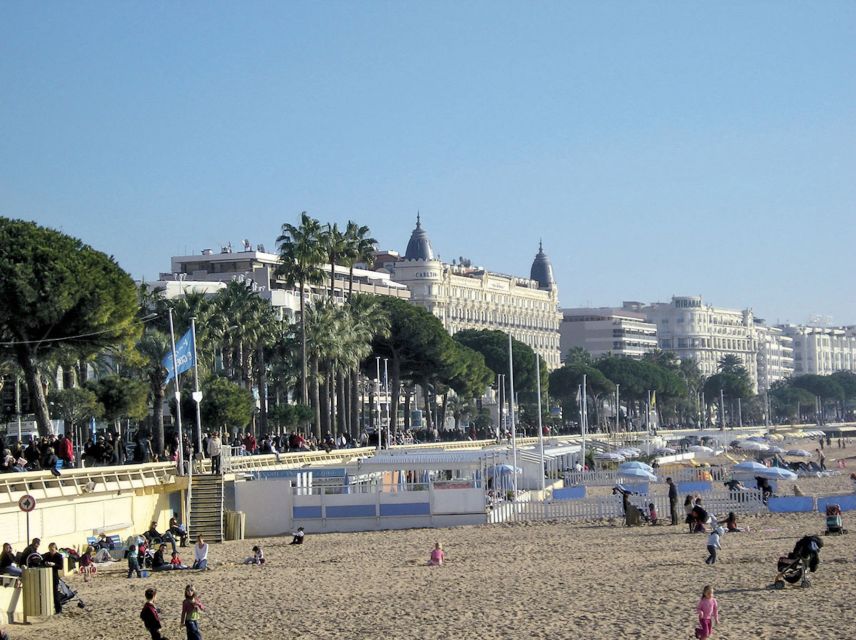 From Nice: Cannes and Antibes Half-day Tour - The scenic drive between towns: Juan-les-Pins and Golf-Juan marinas
