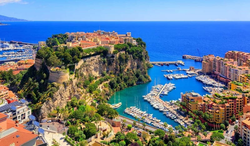 From Nice: Half-day excursion to Eze, Monaco and Monte-Carlo - Monaco old town in motion: palace area, cathedral, and quick strategy for photos
