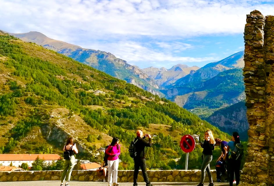 From Nice: Historic Train Ride & Alps Villages - Lunch in a real village setting (not a rushed tourist stop)