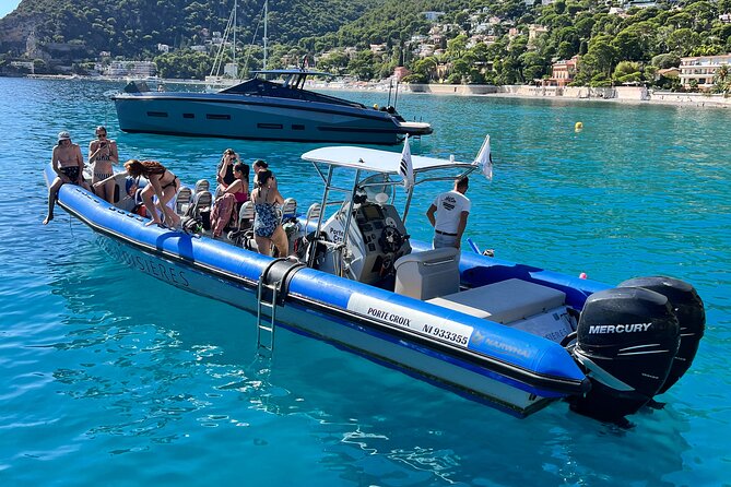 From Nice : Secret Riviera Boat Tour to Mala cave with Snorkeling - The Saint-Jean-Cap-Ferrat coast: villas, pines, and long curves