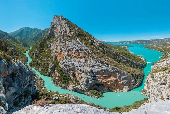 Gorges du Verdon Shared Tour from Nice - The best roadside photo moment: panoramic stop near Sainte-Croix Lake