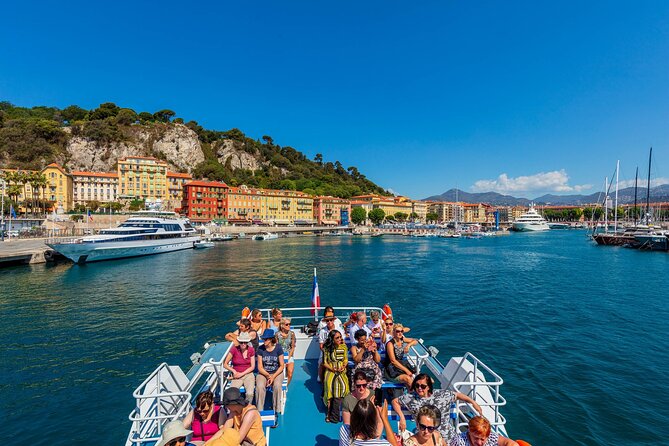 Mediterranean Coastal Sightseeing Cruise from Nice - Citadelle and the Return Loop Back Toward Nice
