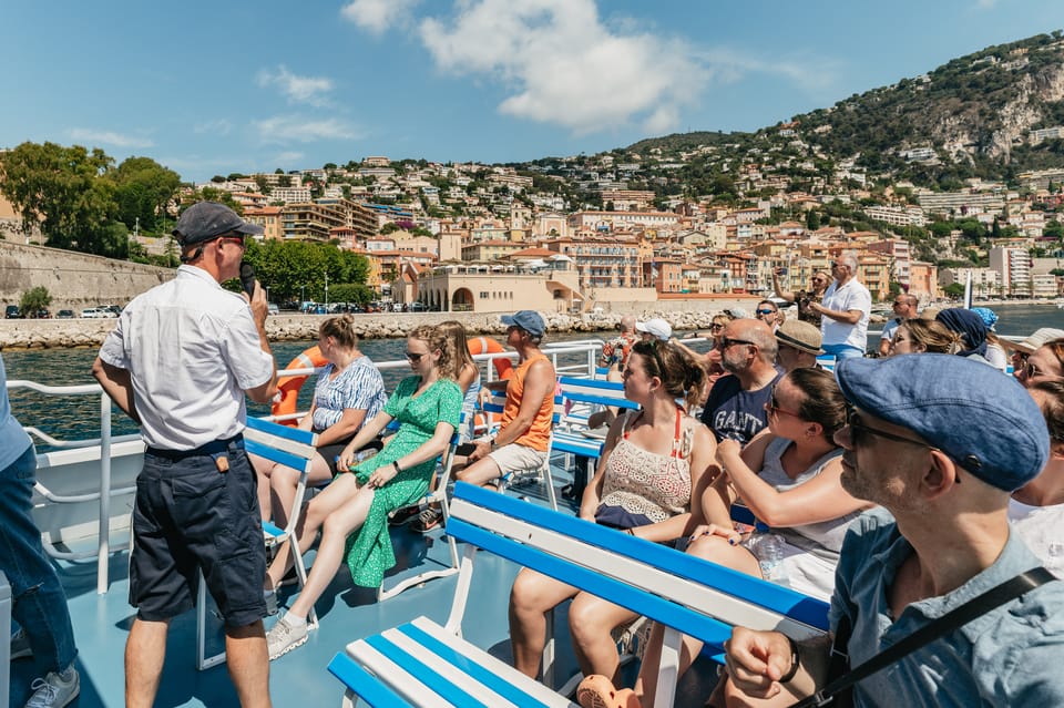 Nice: 1-Hour Sightseeing Cruise to Villefranche Bay - Baie des Anges and the Promenade des Anglais From Offshore