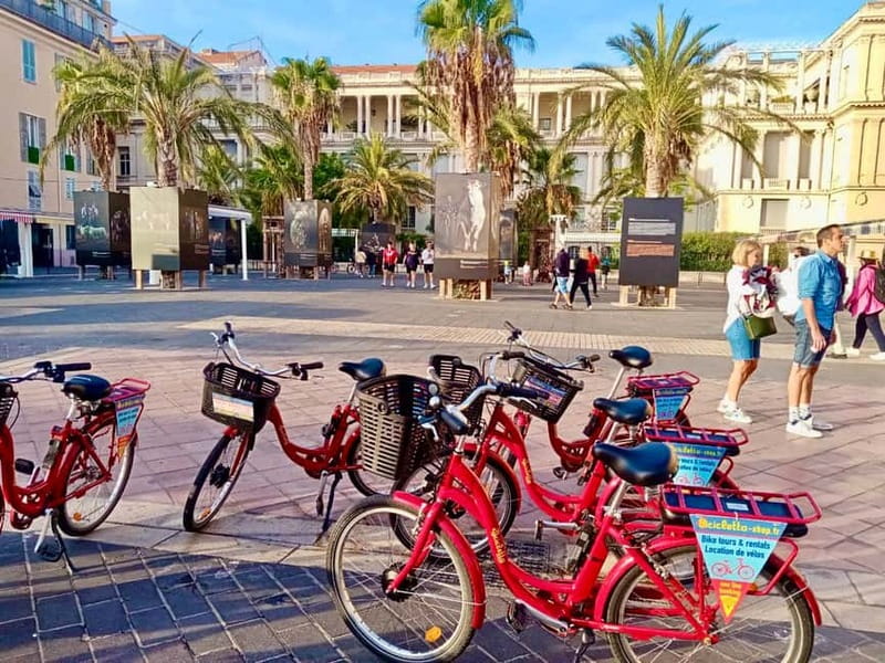 Nice 3Hrs by EBike: Essentials Oldest Districts & Panoramas - Promenade des Anglais and Mont Boron: the sea views that change the whole mood
