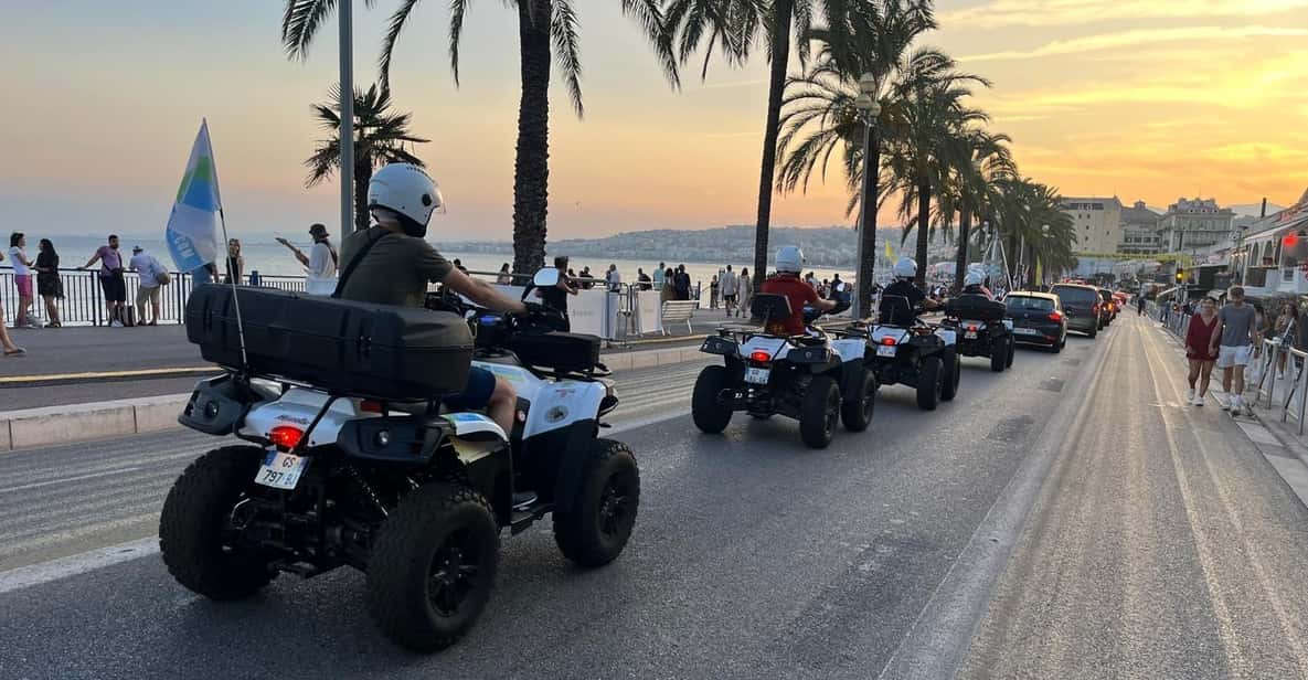 NICE BY ELECTRIC QUAD:panoramic tour from Nice - Getting oriented at 7 Rue Longchamp
