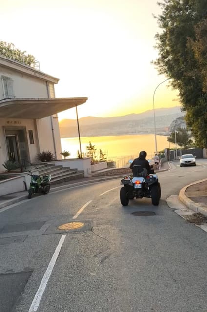 NICE BY ELECTRIC QUAD:panoramic tour from Nice - Sunset or night slots: when timing improves the ride
