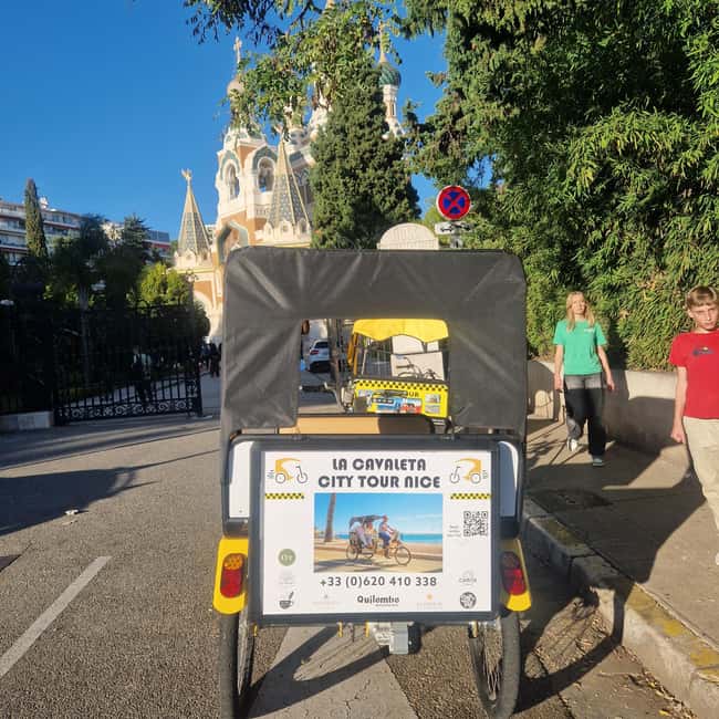 Nice: Electric Rickshaw City Tour with Local Guide - The Promenade des Anglais run to Le Negresco: where the photos come fast