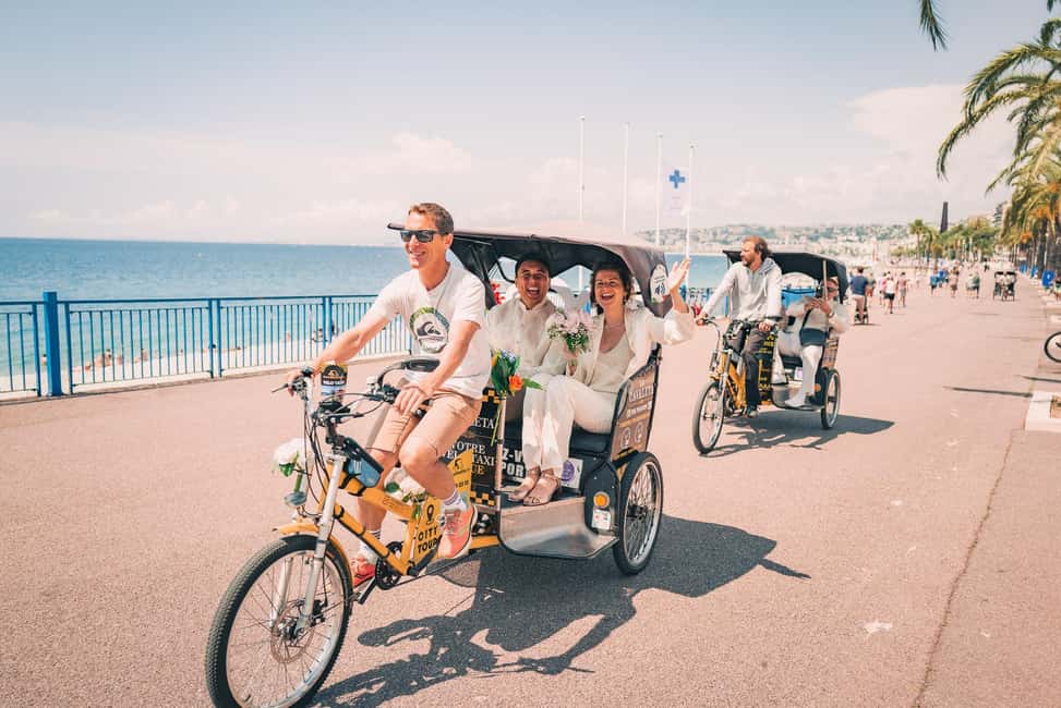 Nice: Electric Rickshaw City Tour with Local Guide - Place Masséna and the central finish: shopping streets and churches in one sweep
