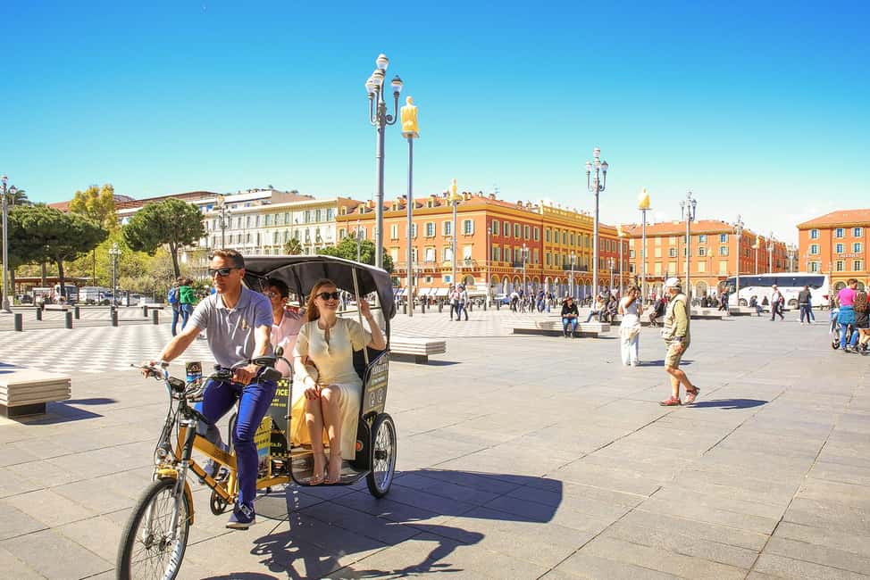Nice: Electric Rickshaw City Tour with Local Guide - Guides and language: live interpretation plus helpful extras