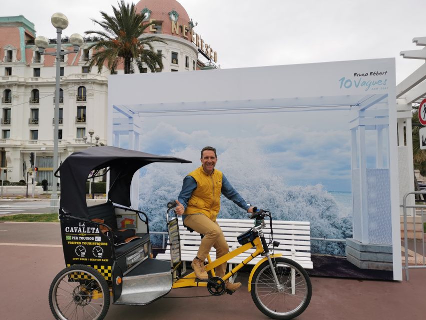 Nice: Electric Rickshaw City Tour with Local Guide - Starting near Masséna and Place Garibaldi: what sets the tone right away