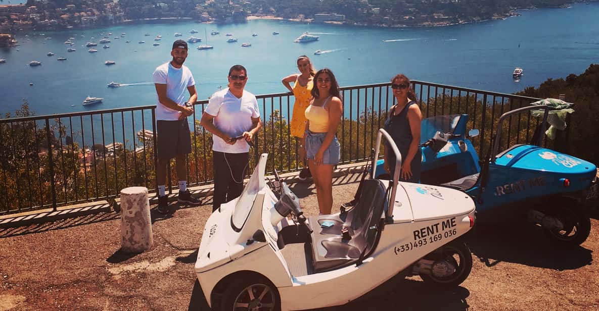 Nice: Exclusive Guided Tour in a One-of-a-Kind Electric Car - Villefranche-sur-Mer Bay: The Only-Sand Beach Moment