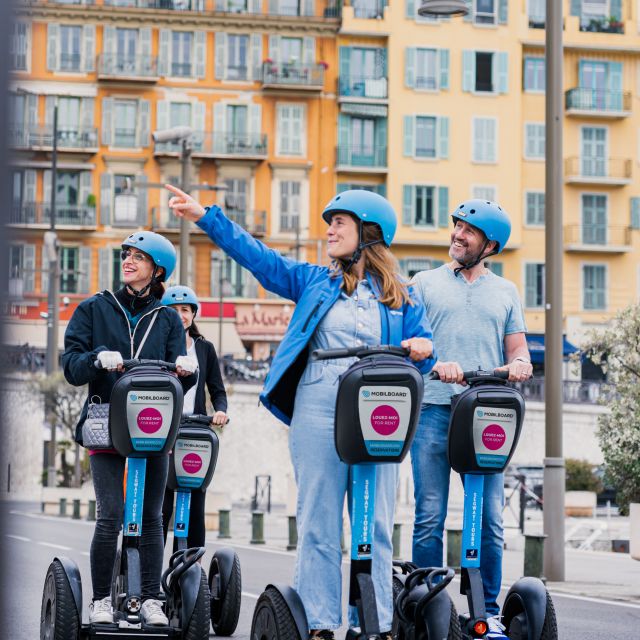 Nice: Grand Tour by Segway - Meeting at Rue Halevy and getting set up on the Promenade des Anglais