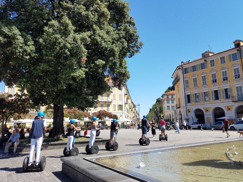 Nice: Grand Tour by Segway - Castle Hill: gardens, a waterfall, and the view over Baie des Anges