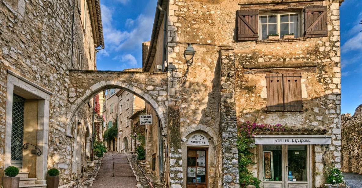 Nice: Medieval Villages Full-Day Guided Trip - Gourdon: A Medieval Village at 758 Meters With Real Fortifications