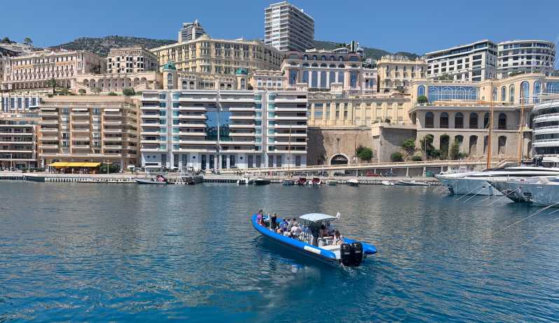 Nice: Monaco & Mala Caves Boat Trip with Snorkeling - The fast ride along the Riviera: wind, views, and photo stops