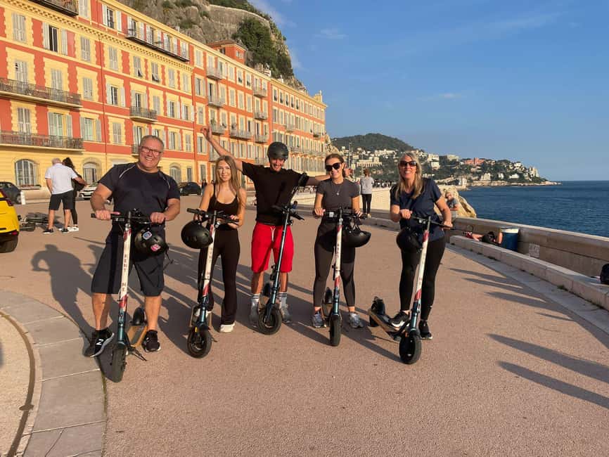 Nice: Must-Sees Electric Scooter Tour - Where you meet: 7 Av. Villermont, courtyard access