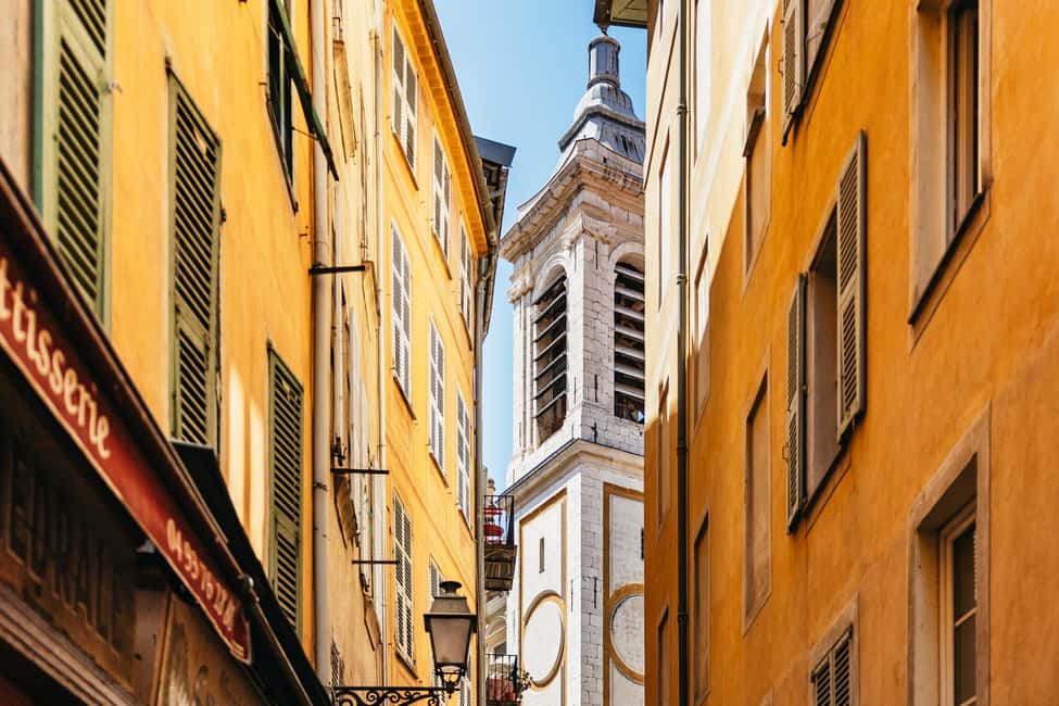 Nice: Old Town & Castle Hill Informative Guided Walking Tour - From the Centenary Monument to Place Massena’s Red Facades