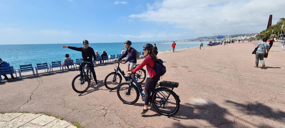 Nice: Panoramic French Riviera E-Bike Tour - Villefranche Old Town and the Saint-Elme Citadel Break
