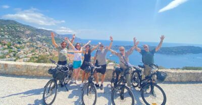 Nice: Panoramic French Riviera E-Bike Tour - The Cape Road Feeling: Riding Toward Villefranche-sur-Mer