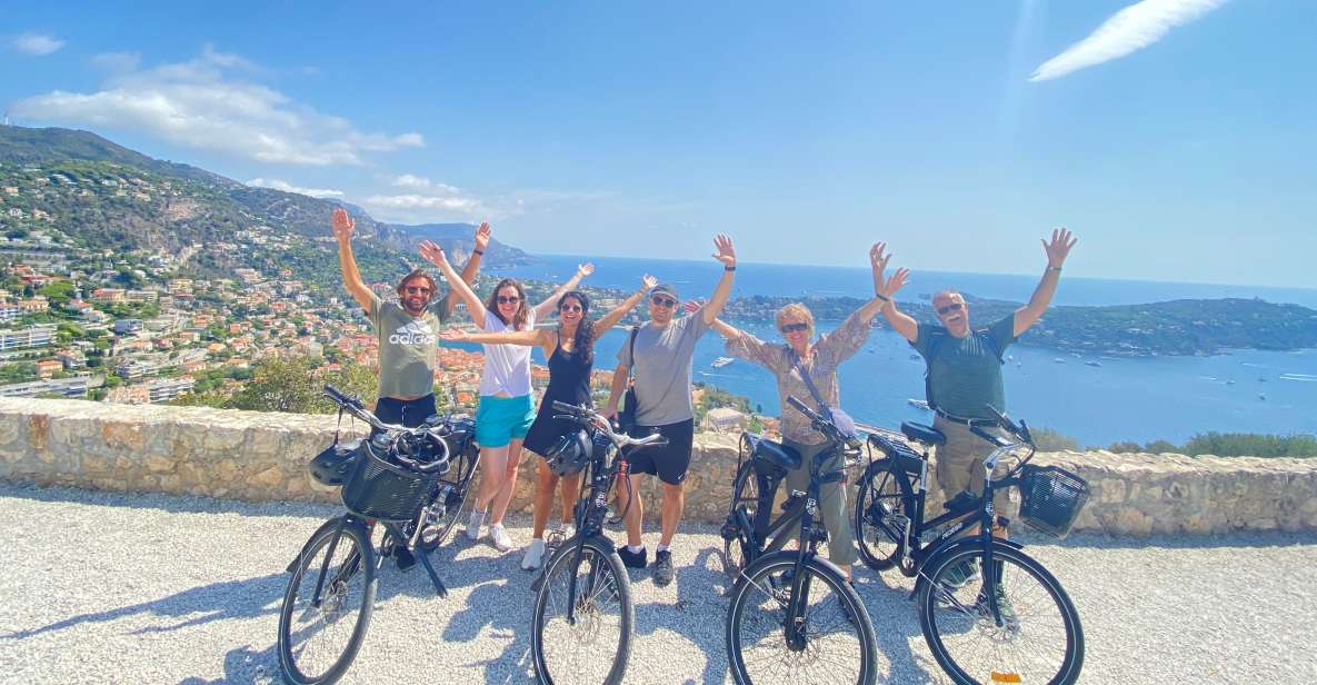 Nice: Panoramic French Riviera E-Bike Tour - The Cape Road Feeling: Riding Toward Villefranche-sur-Mer
