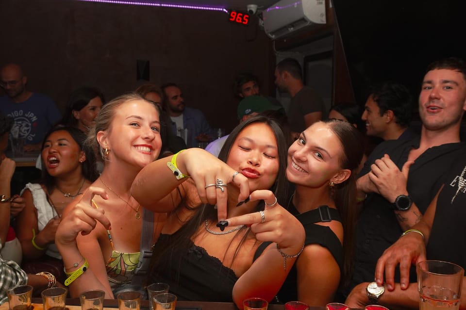 Nice: Party Bar Crawl with Club VIP, 6 Shots, and Games - A five-hour Nice night built around real party flow