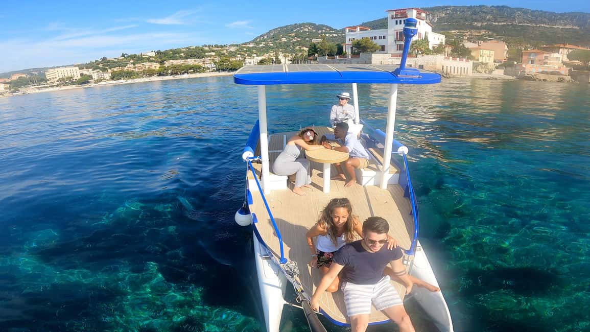 Nice: Private French Riviera Solar Boat Cruise - Beaulieu-sur-Mer Start: Getting to SeaZen Without Stress