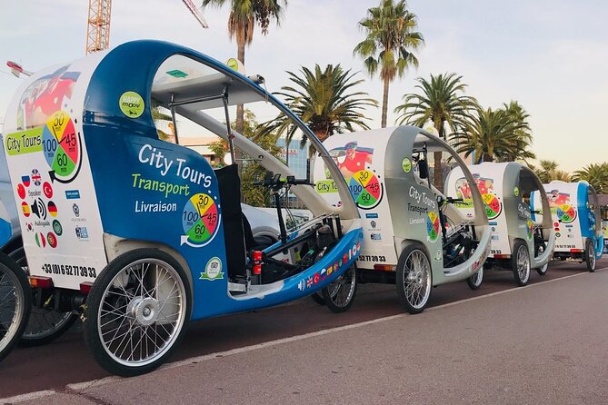 Nice: private guided Tour by electric taxi bike - Guides matter: how names like Vincent, Adrien, Hugo, and Ludwig shape the day