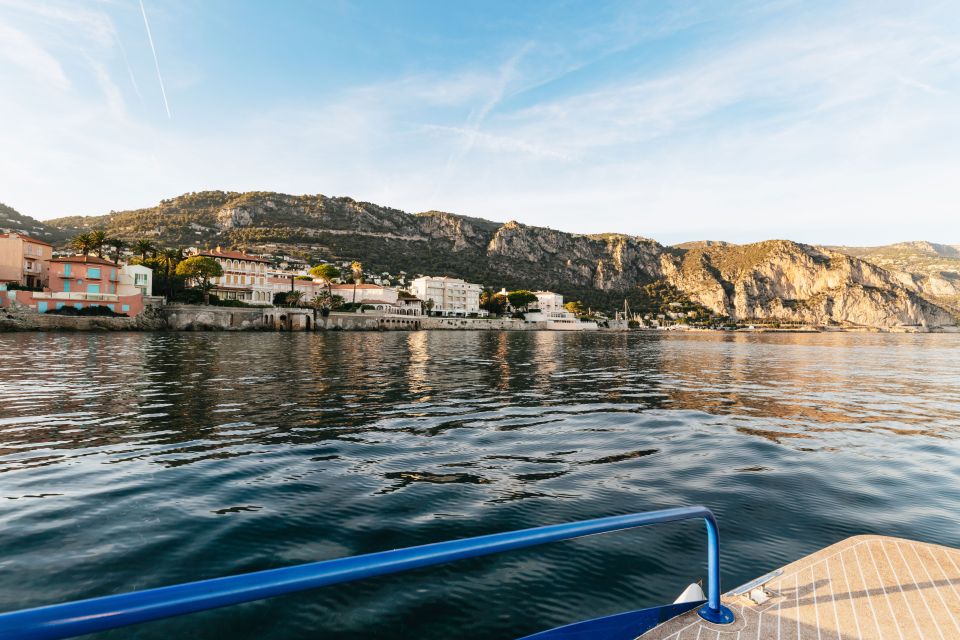 Nice: Private Sunset Tour on Solar Powered Boat - From Beaulieu-sur-Mer marina to Saint-Jean-Cap-Ferrat: how the sunset loop starts