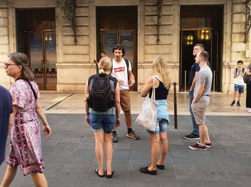 Nice: Sightseeing Walking Tour with certified tour guide - Quai des États-Unis and Bellanda Tower: sea-front angles and classic photo stops