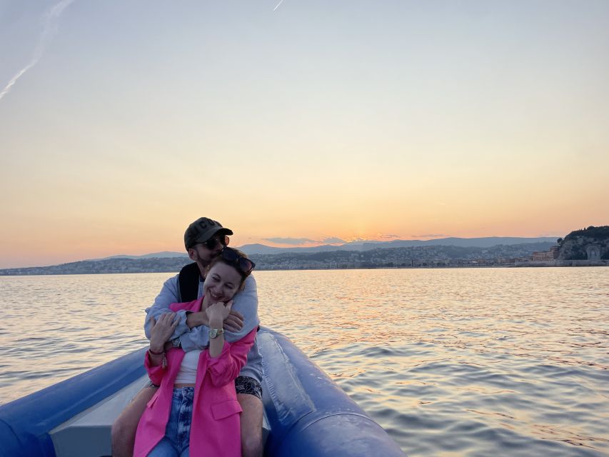 Nice: Sunset Boat Tour with Wine and Local Snacks - Wine, snacks, and onboard hosting: what makes it feel like an evening out