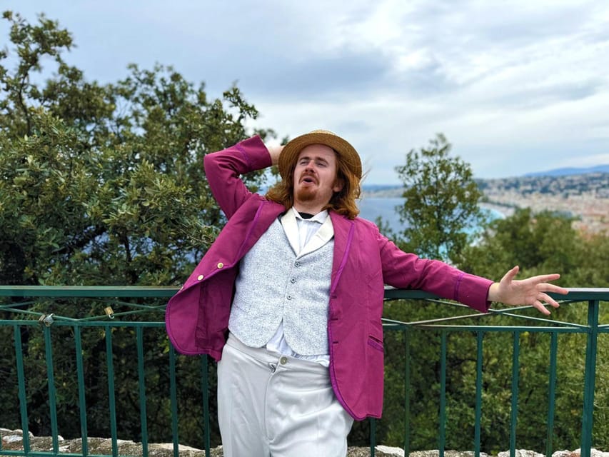 Nice: Theatrical History Tour - Secrets of the Castle Hill - Start at Place Garibaldi and look for Marie at the statue