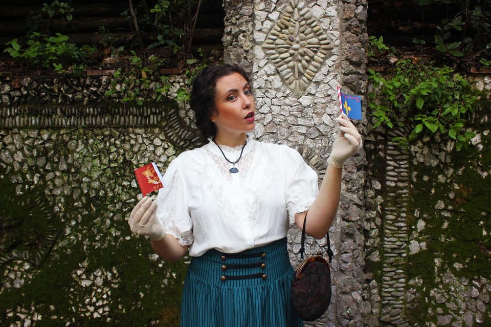 Nice: Theatrical History Tour - Secrets of the Castle Hill - The characters: Barbarossa, Garibaldi, the Sun King, and Smolett