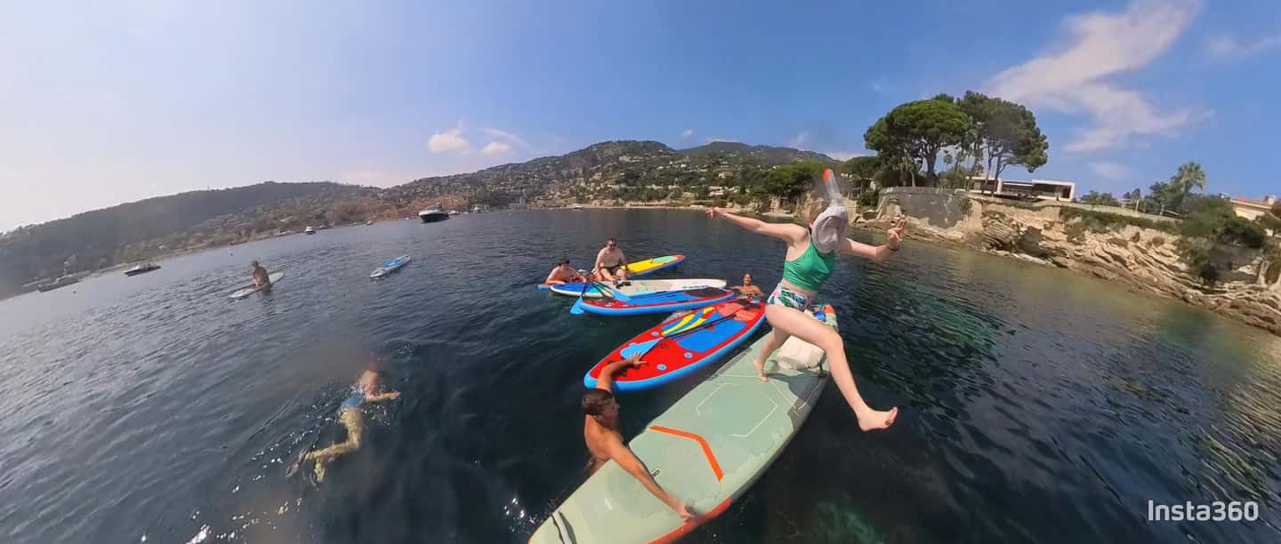 Nice: Villefranche-sur-Mer E-Bike and Paddleboard Tour - Nice Harbour stop: a short orientation before the coast ride