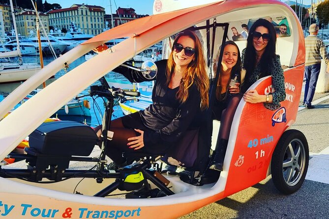 Nice: Visit of Nice by electrically assisted bike taxi 1 hour. - Price and Time: Getting Real Value from $72.59