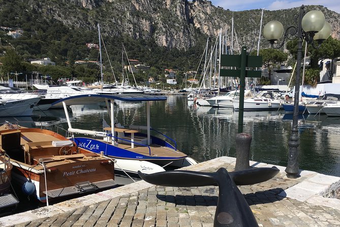 Private Sunset Tour in Solar Boat near Nice and Monaco - “Follow the trail” and “chapelle from the sea”: the story angle