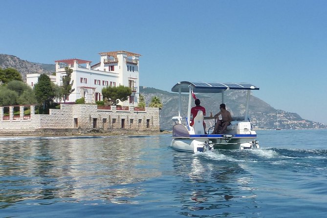 Private Sunset Tour in Solar Boat near Nice and Monaco - Meeting at Mole des Pêcheurs: easy to reach, but get there on time