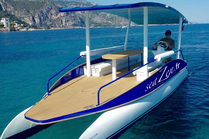 Romantic Private Tour for 2 plus guide on your own Solar Powered Boat - Why a solar boat makes the Riviera feel different