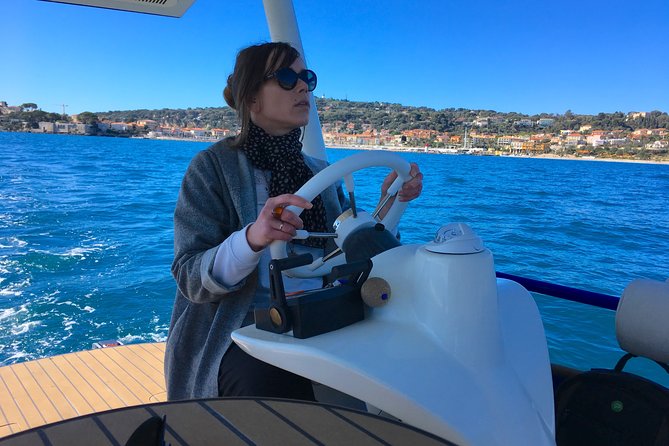 Romantic Private Tour for 2 plus guide on your own Solar Powered Boat - The Italian perspective from the sea