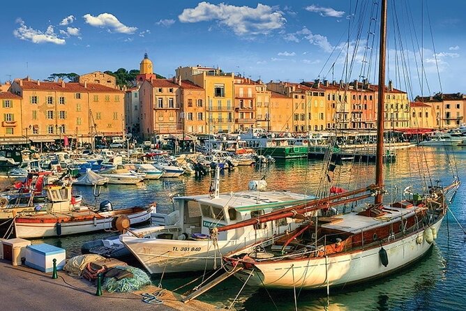 Saint Tropez Full Day Shared Tour from Nice - Port de Saint-Tropez: Harbor Views and Medieval Stroll Time