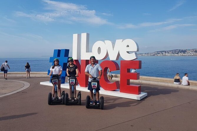 Segway Nice – City Center Tour 1h30 - The #ilovenice photo moment that gives the tour a clean finish