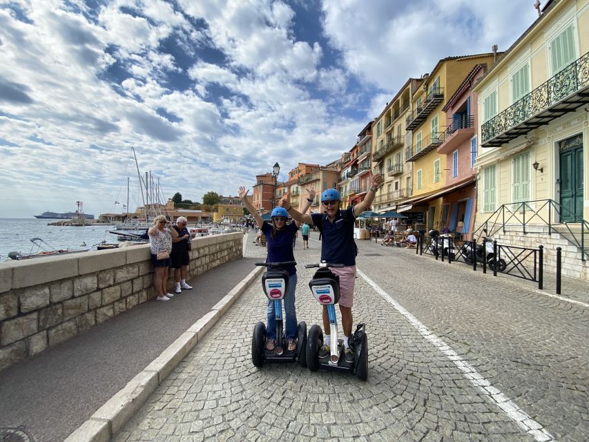 Segway Panoramic Tour of the French Riviera - 3h - Nice Harbour and the fishing boats called Les Pointus