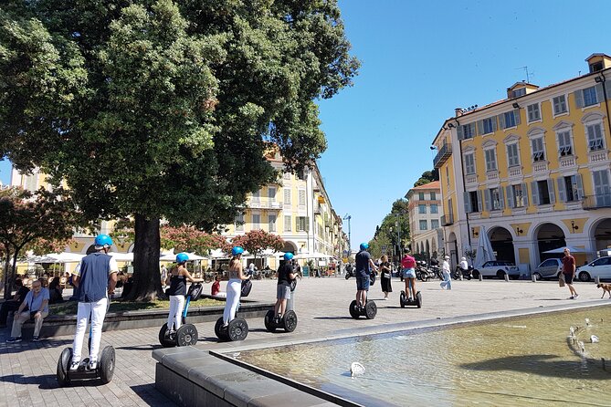 Sightseeing tour of Nice : 3 hours Nice Segway XXL circuit - Castle Hill garden finish: the Baie des Anges payoff
