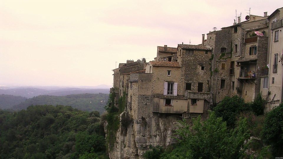 Taste of Provence French Countryside Half Day Private Tour - Gourdon’s 760-meter Eagle’s Nest views over the Loup valley