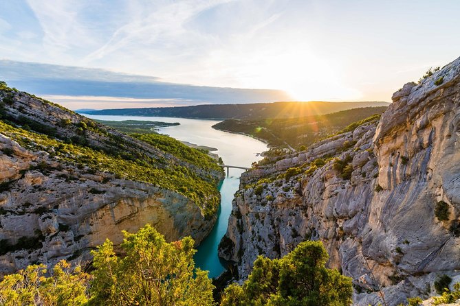 The Grand Canyon of Europe and Its Lavender Fields Small group - Waterfall pause at Cascades du Saut du Loup